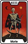 tarot de la amistad Morte